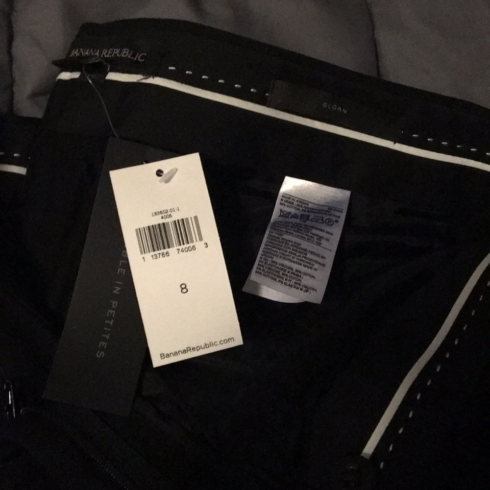 NWT banana republic Sloan crop pants